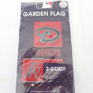 WinCraft MLB Arizona Diamondback Garden Flag. 12"x18" double sided. New